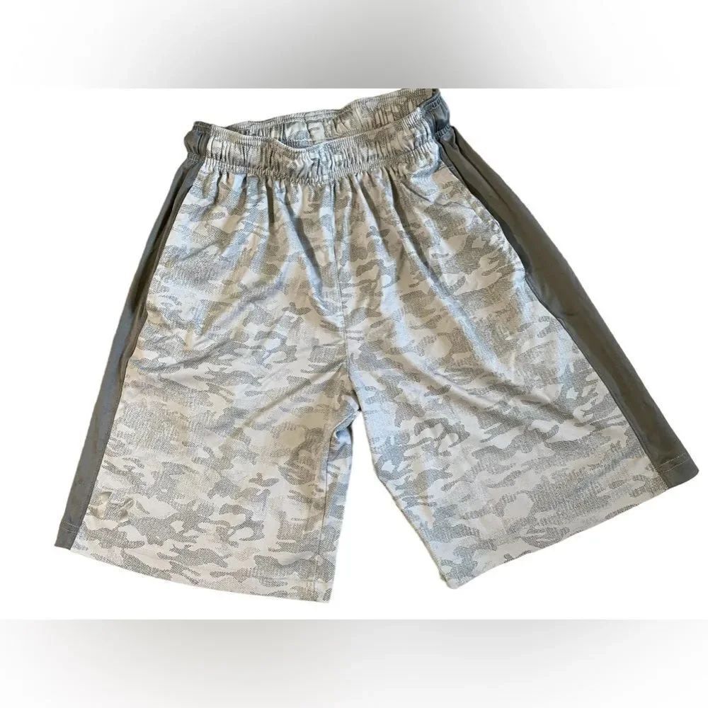 Under Armour Gray Camo Basketball Shorts